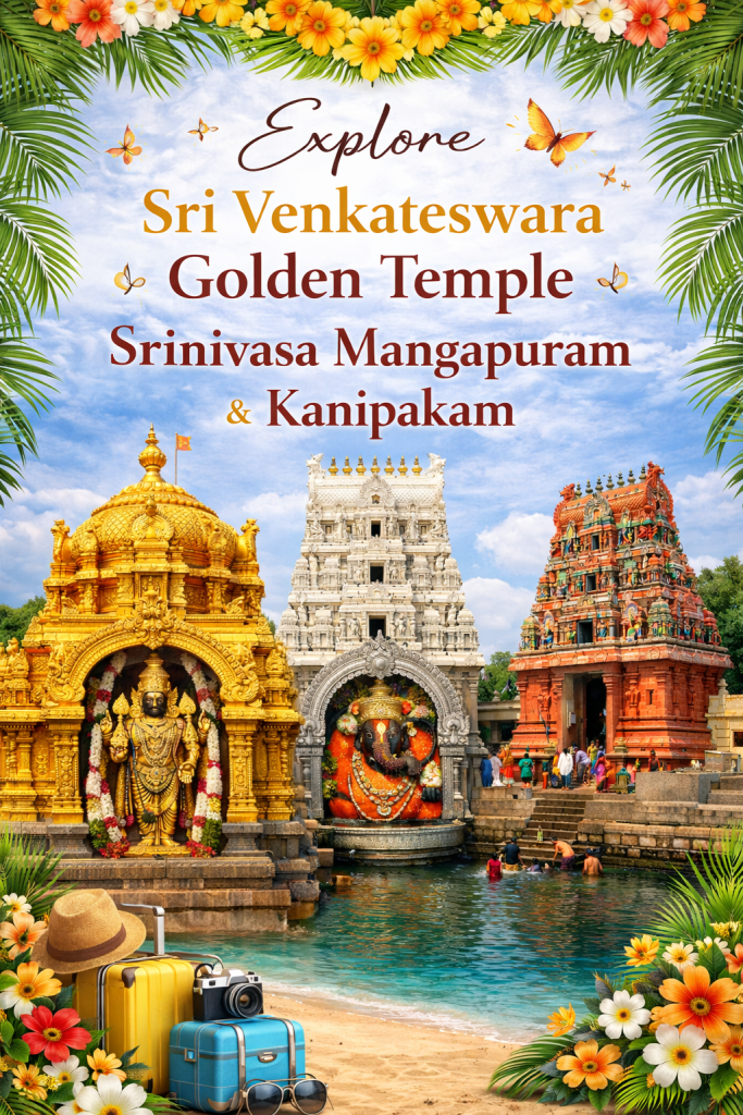 Golden temple, Srinivasa Mangapuram,Kanipak