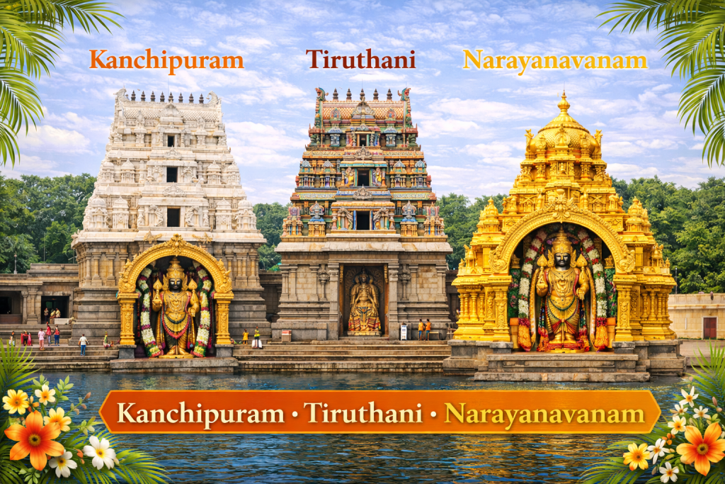 Kanchipuram,Tiruthani, Narayanavanam